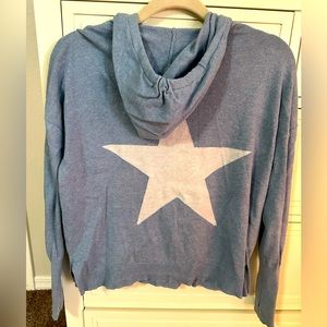 j.society S blue star hoodie